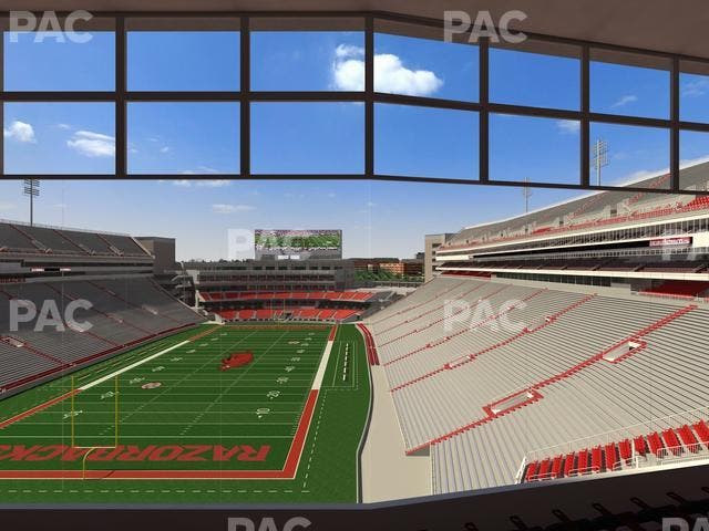 Razorback Stadium - Section 479 Seat View