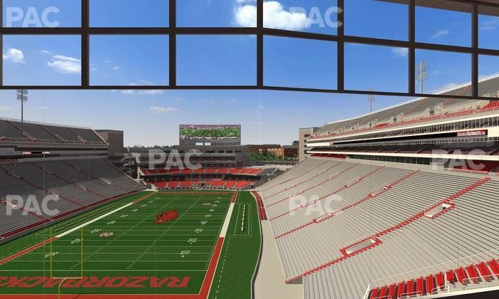 Razorback Stadium - Section 479 Seat View