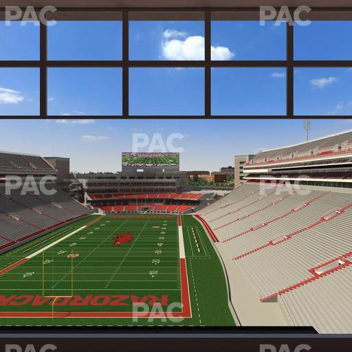 Razorback Stadium - Section 480 Seat View