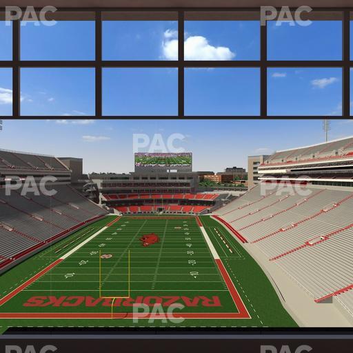 Razorback Stadium - Section 481 Seat View