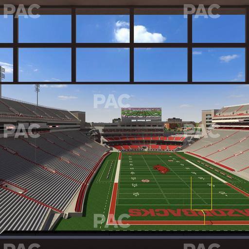 Razorback Stadium - Section 484 Seat View