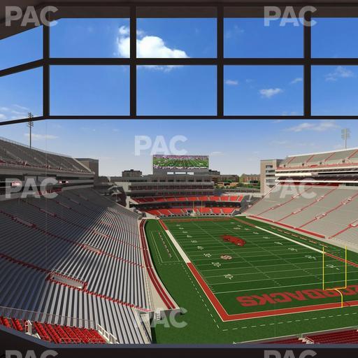 Razorback Stadium - Section 486 Seat View