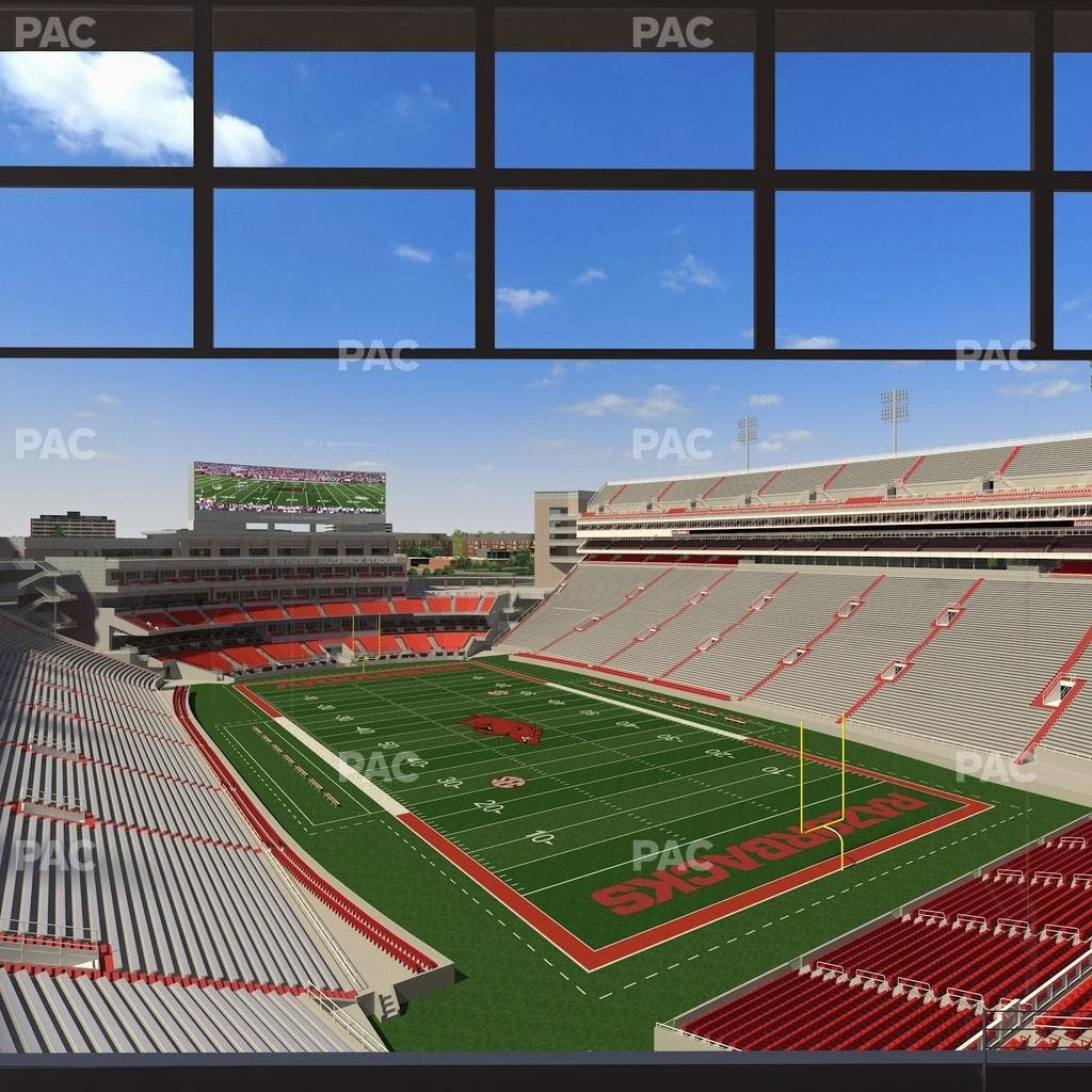 Razorback Stadium - Section 488 Seat View