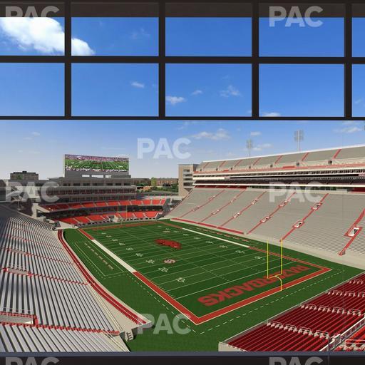 Razorback Stadium - Section 488 Seat View