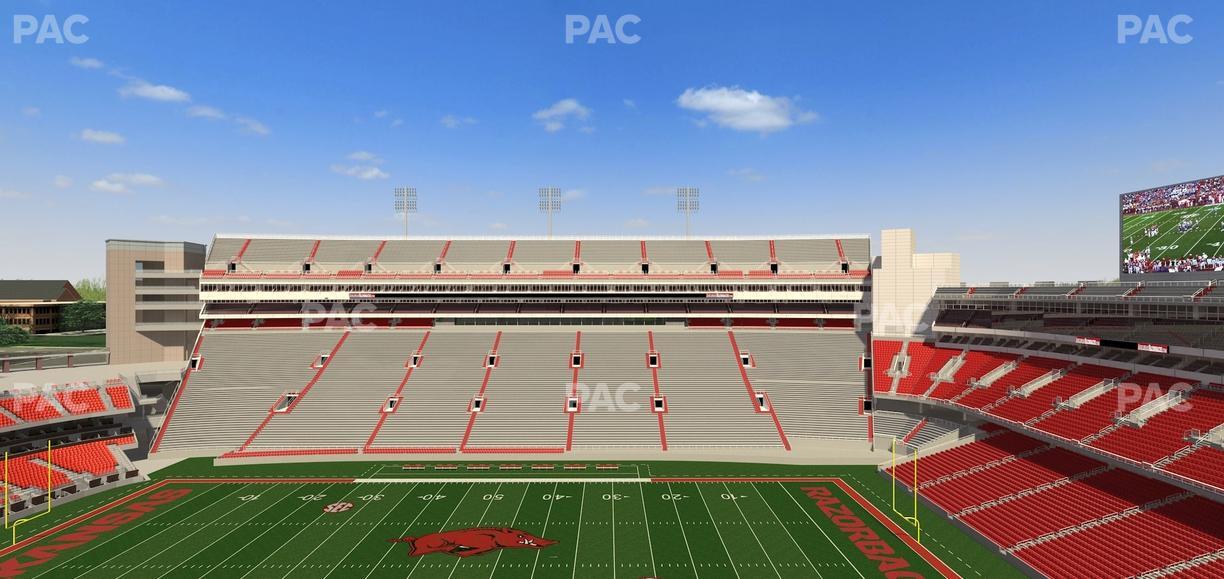 Razorback Stadium - Section 503 1 Seat View