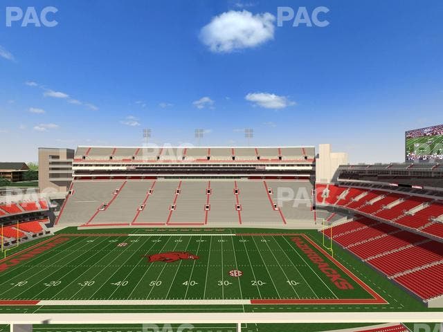 Razorback Stadium - Section 503 1 Seat View