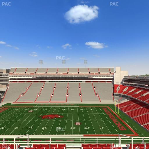 Razorback Stadium - Section 503 Seat View