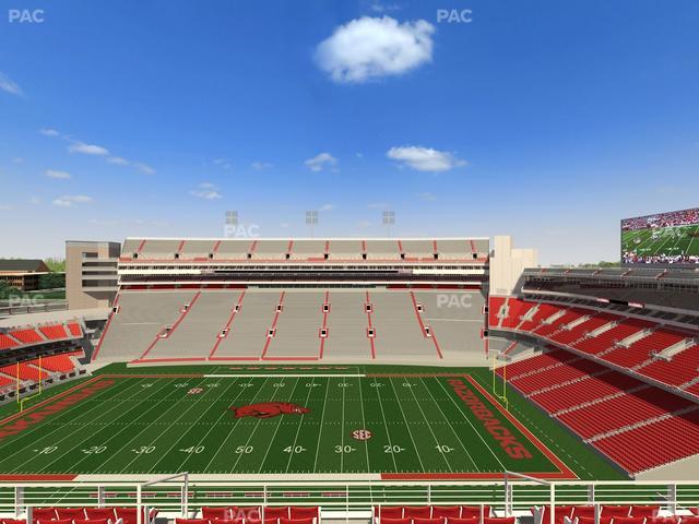 Razorback Stadium - Section 503 Seat View