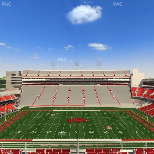 Razorback Stadium - Section 504 Seat View