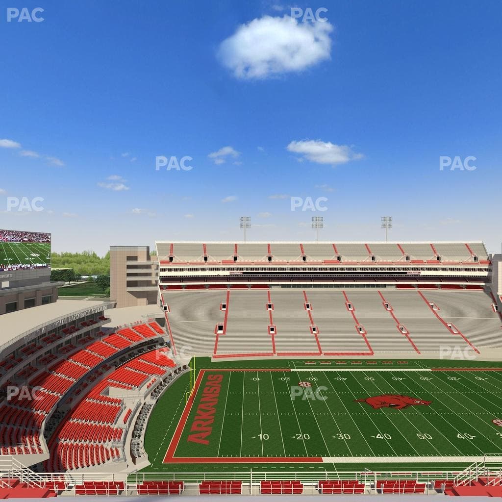 Razorback Stadium - Section 506 Seat View