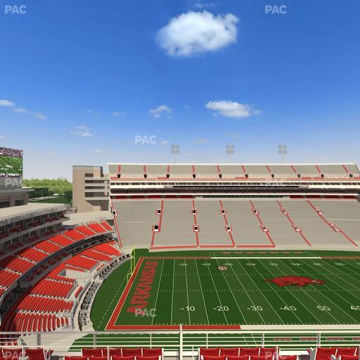 Razorback Stadium - Section 506 Seat View