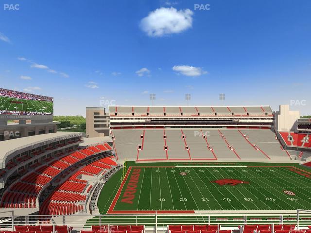 Razorback Stadium - Section 506 Seat View
