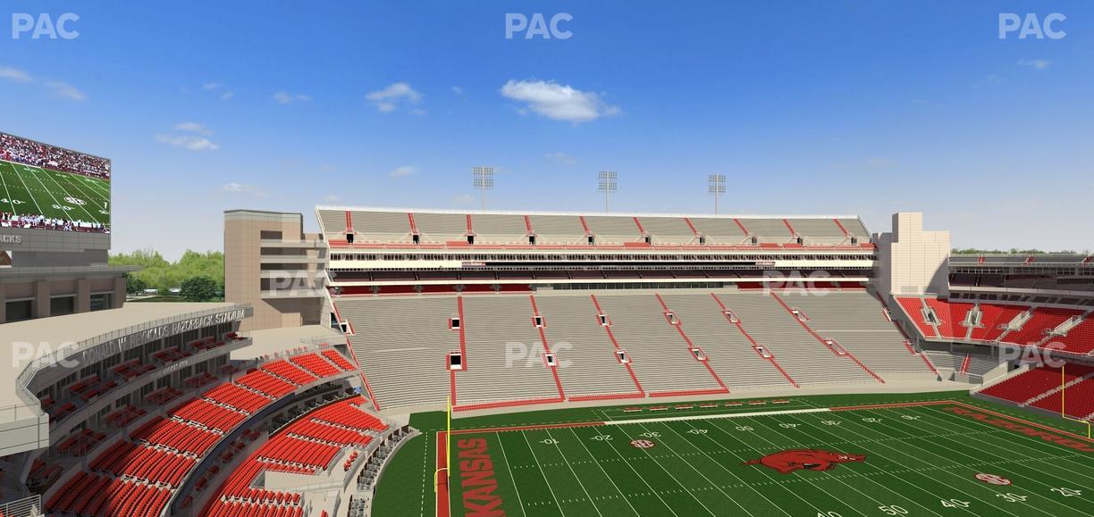 Razorback Stadium - Section 507 1 Seat View