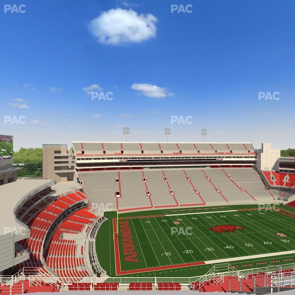 Razorback Stadium - Section 507 Seat View