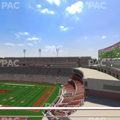 Razorback Stadium - Section 518 1 Seat View