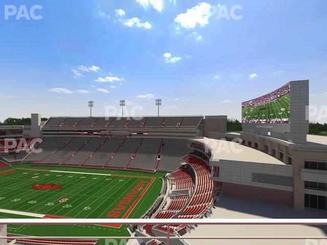 Razorback Stadium - Section 518 1 Seat View Razorback Stadium - Section 518 1 Seat View