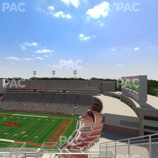 Razorback Stadium - Section 518 Seat View