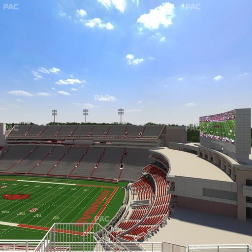 Razorback Stadium - Section 518 Seat View