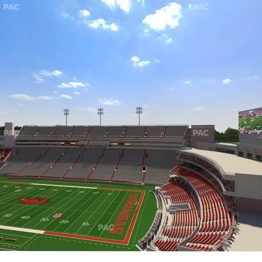 Razorback Stadium - Section 519 1 Seat View