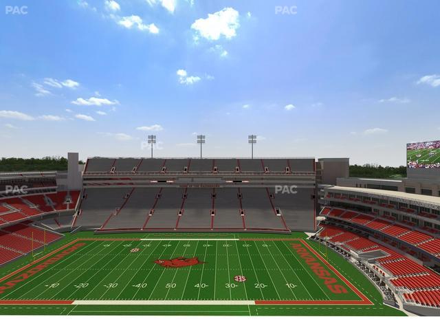Razorback Stadium - Section 522 1 Seat View