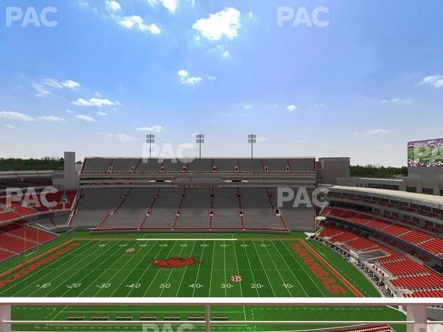 Razorback Stadium - Section 522 1 Seat View