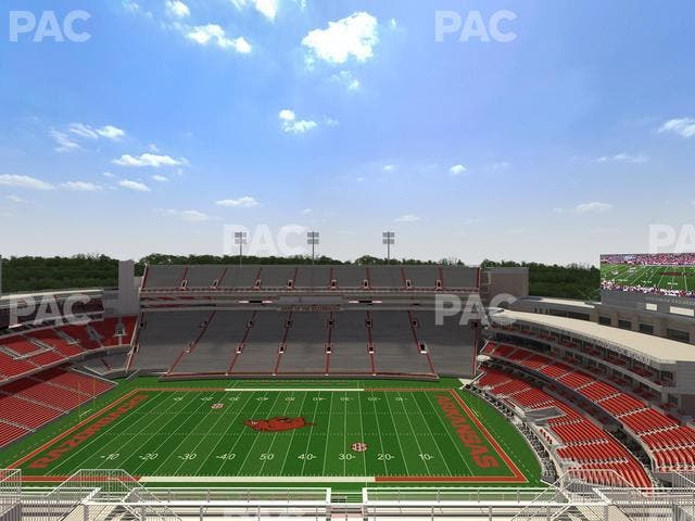 Razorback Stadium - Section 522 Seat View