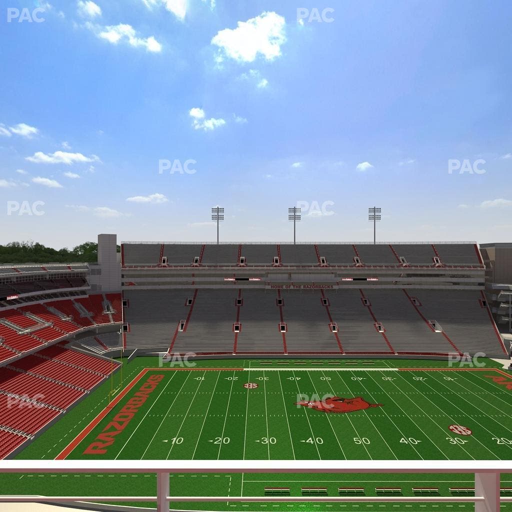 Razorback Stadium - Section 524 1 Seat View