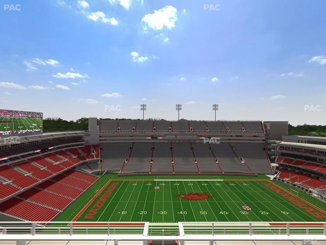 Razorback Stadium - Section 524 Seat View