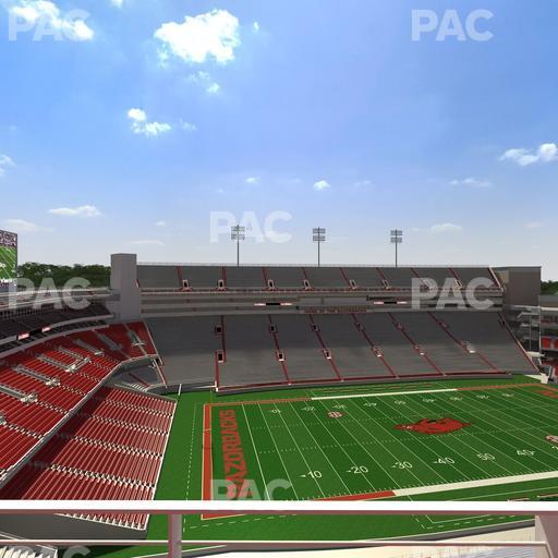 Razorback Stadium - Section 526 1 Seat View