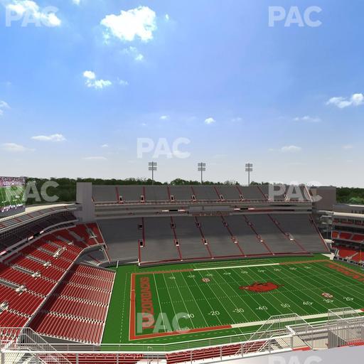 Razorback Stadium - Section 526 Seat View