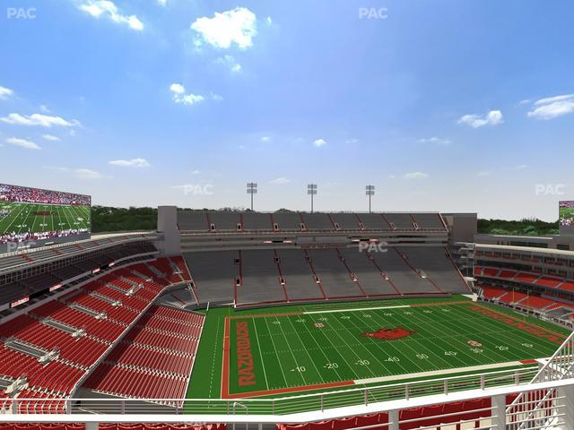 Razorback Stadium - Section 526 Seat View
