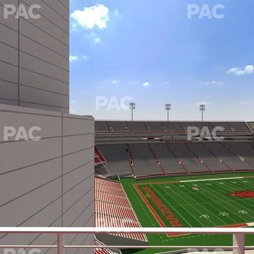 Razorback Stadium - Section 528 1 Seat View