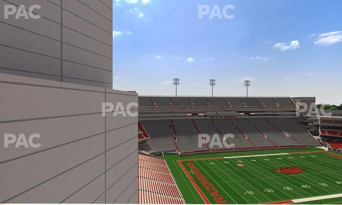 Razorback Stadium - Section 528 1 Seat View