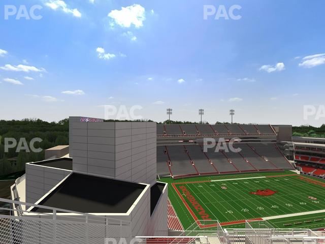 Razorback Stadium - Section 528 Seat View Razorback Stadium - Section 528 Seat View