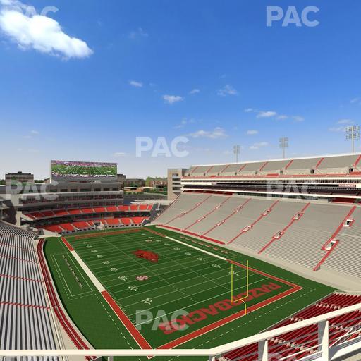 Razorback Stadium - Section 538 Seat View