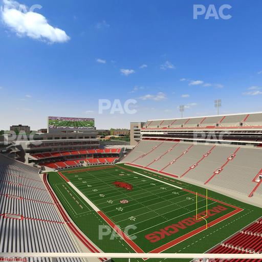 Razorback Stadium - Section 539 Seat View