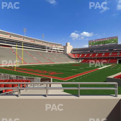 Razorback Stadium - Section F 1 Seat View