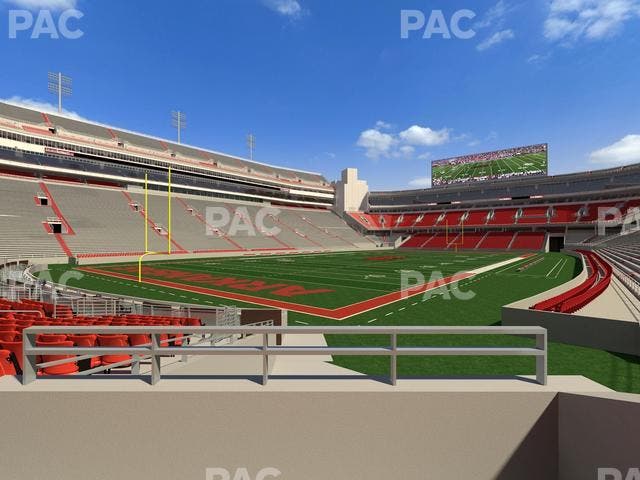 Razorback Stadium - Section F 1 Seat View