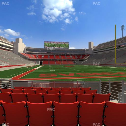 Razorback Stadium - Section F 7 Seat View