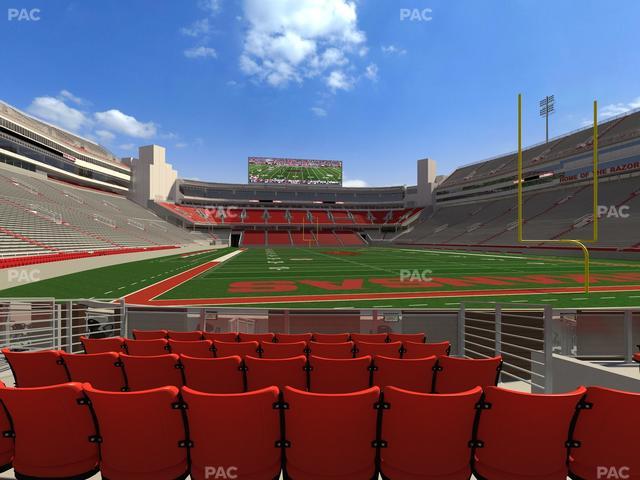 Razorback Stadium - Section F 7 Seat View