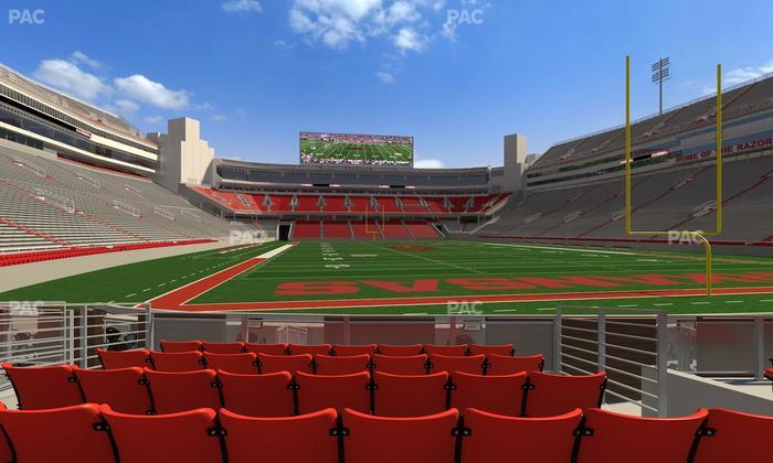 Razorback Stadium - Section F 7 Seat View