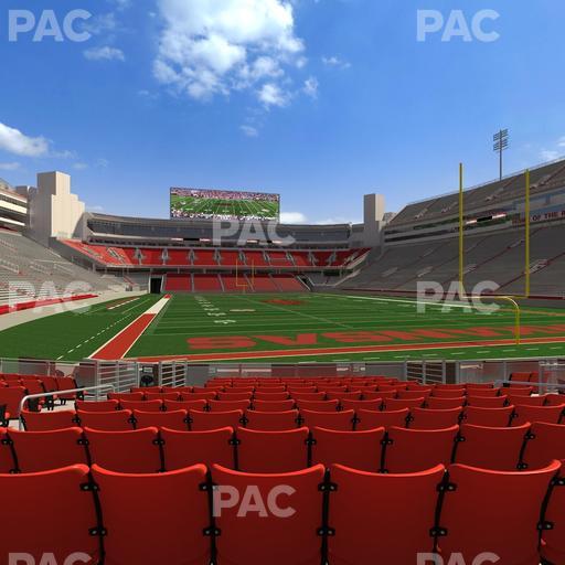 Razorback Stadium - Section F 7 Seat View