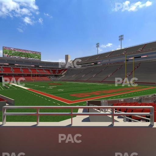 Razorback Stadium - Section F 9 Seat View