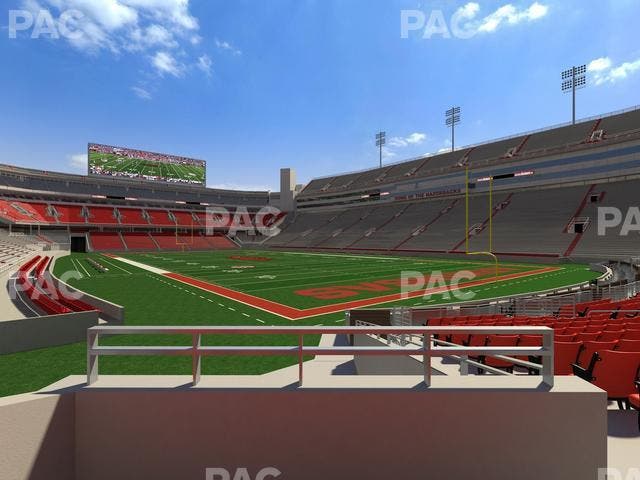 Razorback Stadium - Section F 9 Seat View