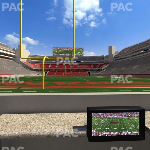 Razorback Stadium - Section Loge 10 Seat View