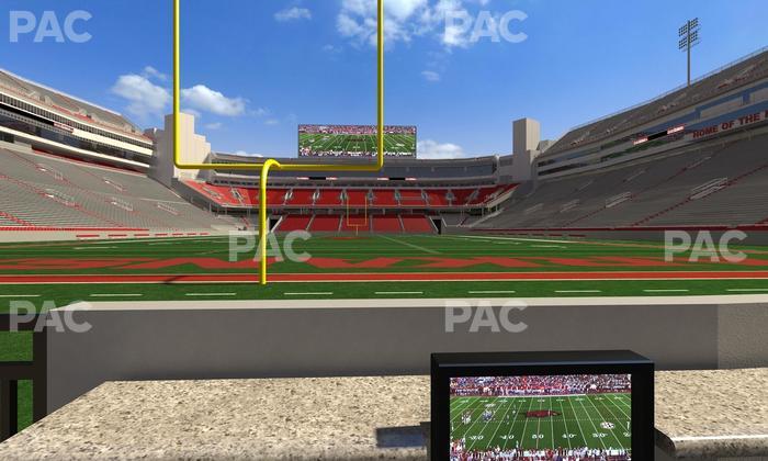 Razorback Stadium - Section Loge 10 Seat View