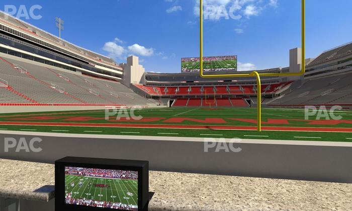Razorback Stadium - Section Loge 11 Seat View