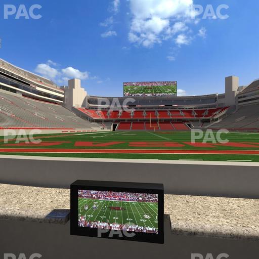 Razorback Stadium - Section Loge 14 Seat View