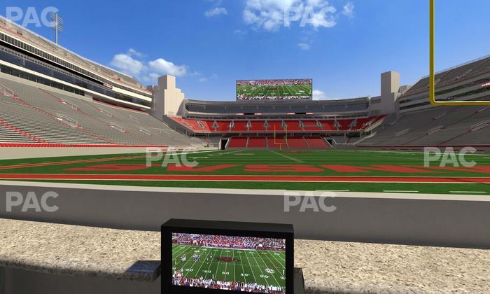 Razorback Stadium - Section Loge 14 Seat View