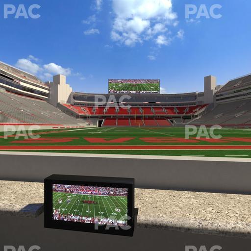 Razorback Stadium - Section Loge 15 Seat View